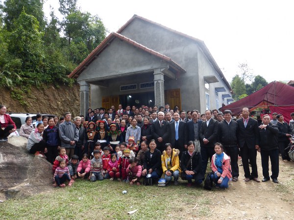 Lễ Cảm Tạ Nhà Nguyện Mới Tại Khau Bao – Bắc Sơn