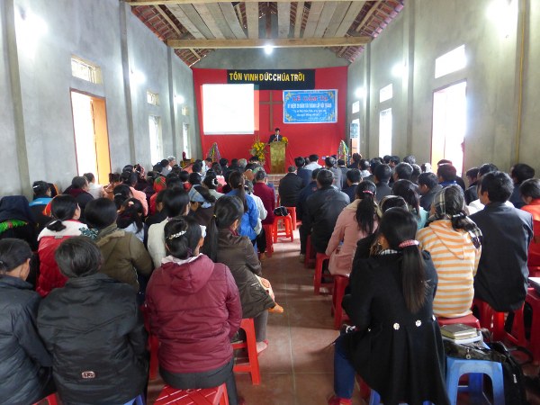 Lễ Cảm Tạ Nhà Nguyện Mới Tại Khau Bao – Bắc Sơn