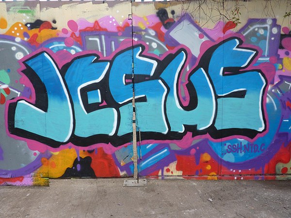 chia sẻ phúc âm qua nghệ thuật graffiti