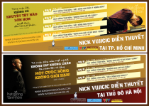 Lịch Trình Chính Thức Của Nick Vujicic Tại VN