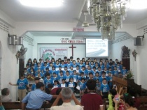 Cần Thơ: HT An Phú Tổ Chức Lễ Bế Giảng Thánh Kinh Hè 2014