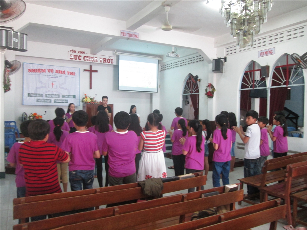 Khai Giảng Thánh Kinh Hè Thiếu Nhi Năm 2015 Tại HT An Phú, TP. Cần Thơ