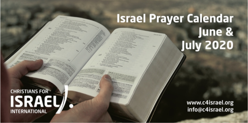 Lịch Cầu Nguyện Cho Israel - Tháng 6/2020