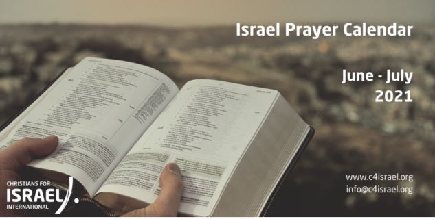 LỊCH CẦU NGUYỆN CHO ISRAEL THÁNG 7-2021