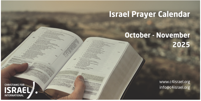 LỊCH CẦU NGUYỆN CHO ISRAEL THÁNG 11/2025