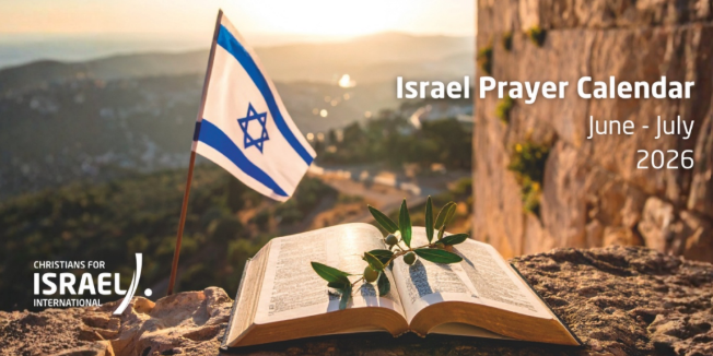 LỊCH CẦU NGUYỆN CHO ISRAEL THÁNG 6/2026