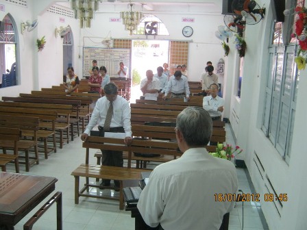Hiệp Nguyện Mục Sư - Truyền Đạo - Chấp Sự TP Cần Thơ Đầu Năm Mới 2012