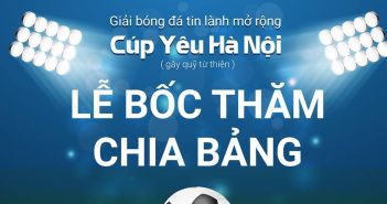 Đồng hành cùng Festival -Giải bóng đá YÊU HÀ NỘI nhằm gây quỹ từ thiện giúp đỡ những người khó khăn.