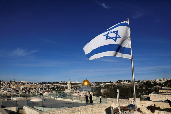 A general view shows the Dome of the Rock and Jerusalem's Old City
