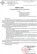 Thông Báo: 'Thống Nhất Hội Thánh Tin Lành Việt Nam' - TLH MN