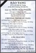 Mục Sư Trần Hữu Phước Về Nước Chúa