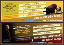 Lịch Truyền Hình Trực Tiếp Các Buổi Diễn Thuyết Của Nick Tại Việt Nam