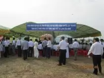 Bạc Liêu: Lễ Khởi Công Xây Dựng Nhà Thờ Tin Lành Hòa Bình