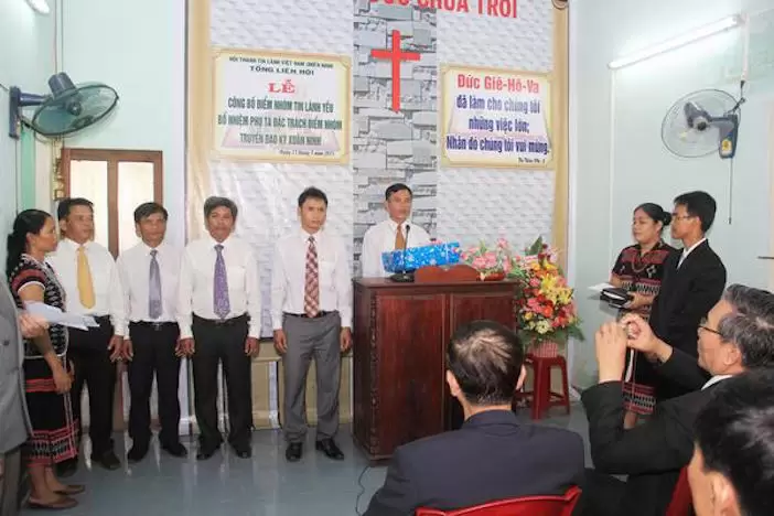 Lễ Công Bố Thành Lập Điểm Nhóm Tin Lành Yều - Tỉnh Quảng Nam