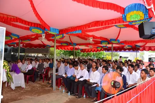 Quang cảnh buổi lễ