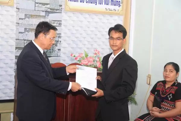 Trao Giáo vụ lệnh cho TĐ Kỳ Xuân Ninh