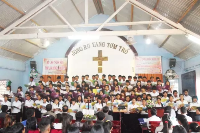 Ca đoàn khu vực Phú Hội Đức Trọng tôn vinh Chúa