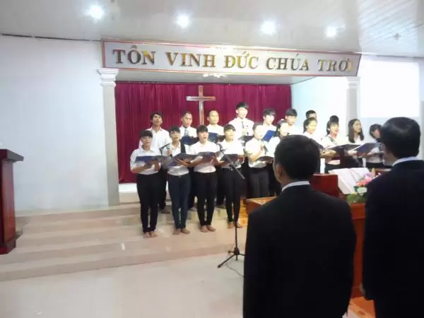 Ban hát lễ Tôn Vinh Chúa.