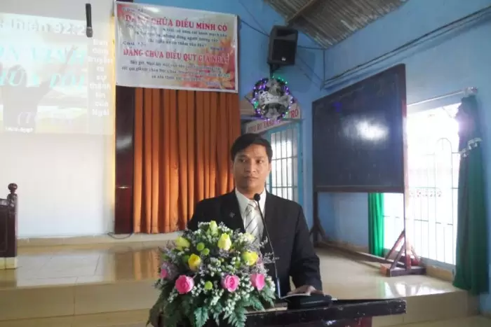 TĐ. Liêng Jrang Ly Sê hướng dẫn chương trình