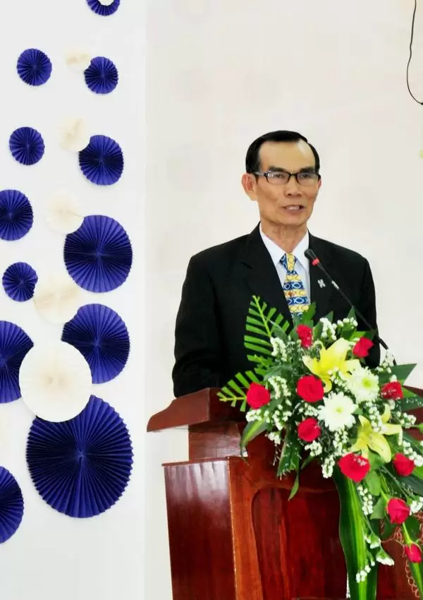 MSNC Nguyễn Đức Thắng chào mừng & giới thiệu.
