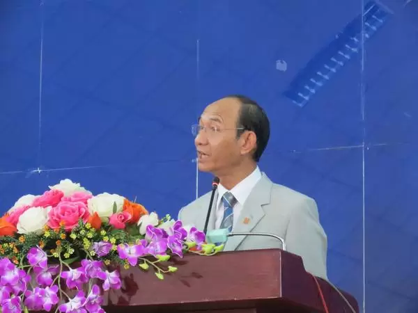 MS Nguyễn Hữu Bình – Phó Hội trưởng II giảng Lời Chúa cho Hội đồng.