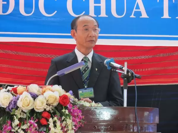 MS Nguyễn Hữu Bình – Phó Hội trưởng II giảng Lời Chúa.
