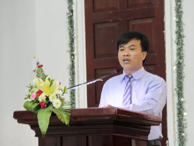 MSNC Võ Quang Nhật giảng Tin Lành.