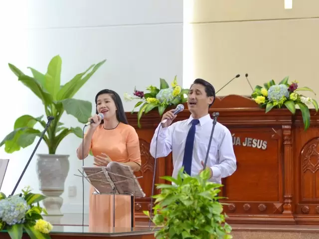Tiết mục tôn vinh Chúa.