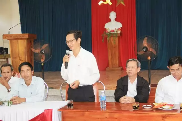 MSNC Ông Văn Tín có lời cảm ơn.