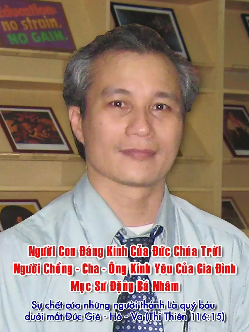 MS Đặng Bá Nhâm Về Nước Chúa
