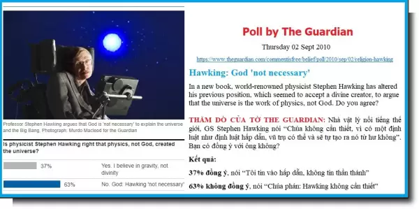 Bài học từ Hawking - Phần 1: Vũ Trụ Tự Tạo Ra Nó Từ Hư Không