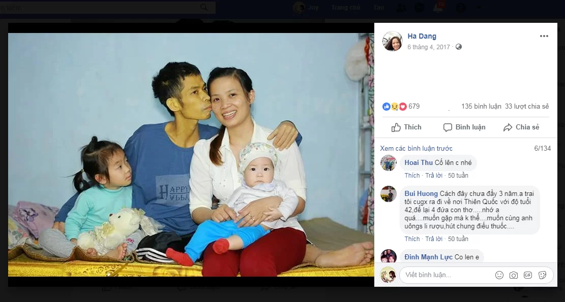Cuộc Sống Của Vợ Cố Họa Sĩ Nguyễn Tất Lập Sau 2 Năm Anh Đi Về Thiên Quốc