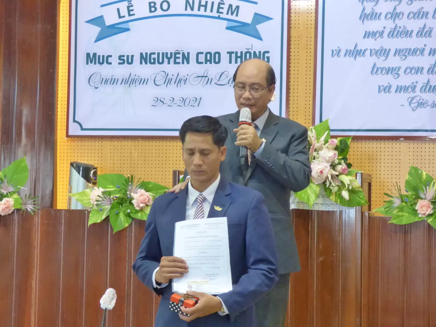 Sóc Trăng: Lễ Bổ Nhiệm Mục Sư Nguyễn Cao Thắng Về Làm Quản Nhiệm Chi Hội An Lạc Tây