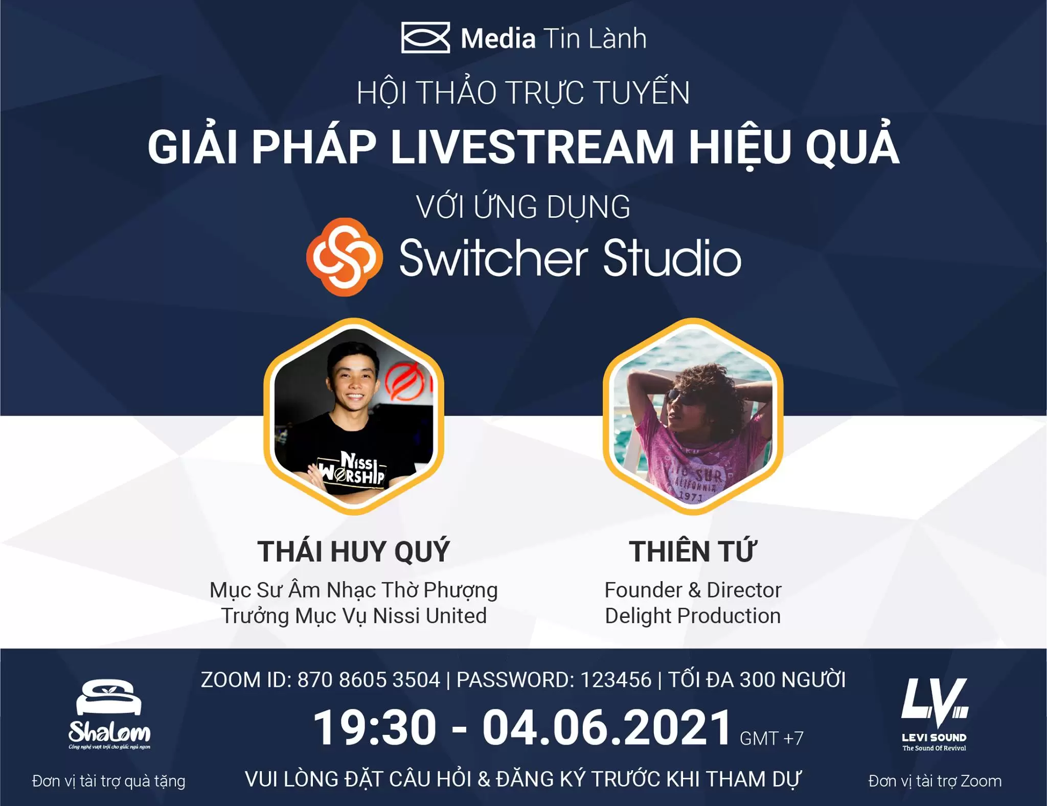 Hội Thảo Trực Tuyến Giải Pháp Livestream Hiệu Quả Với Ứng Dụng Switcher Studio