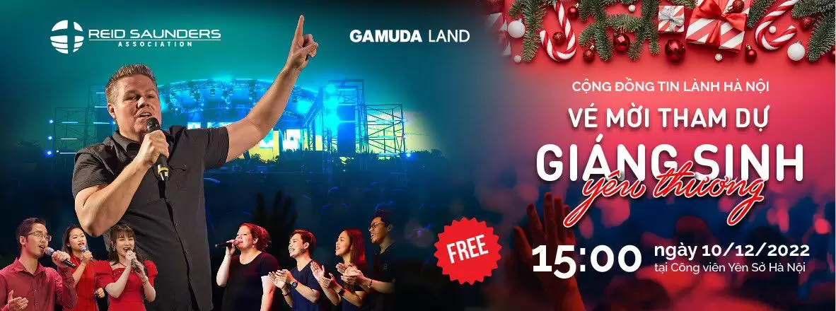 Chương Trình GIÁNG SINH YÊU THƯƠNG - Năm 2022 Cộng Đồng Tin Lành Hà Nội