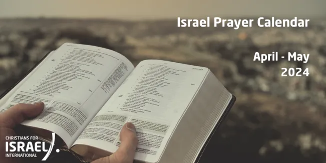 Lịch Cầu Nguyện Cho Israel Tháng 5/2024