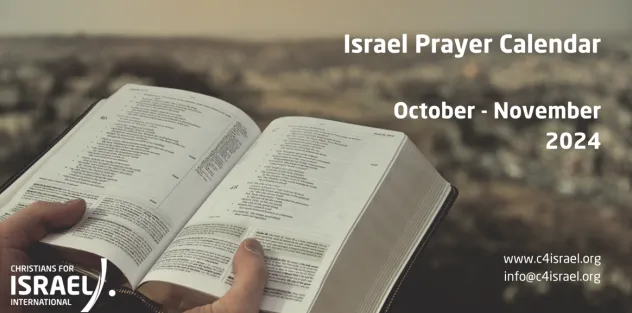 LỊCH CẦU NGUYỆN CHO ISRAEL THÁNG 11/2024